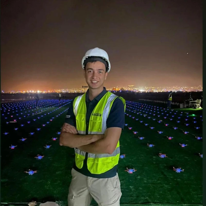 Drone light show preparation and coordination