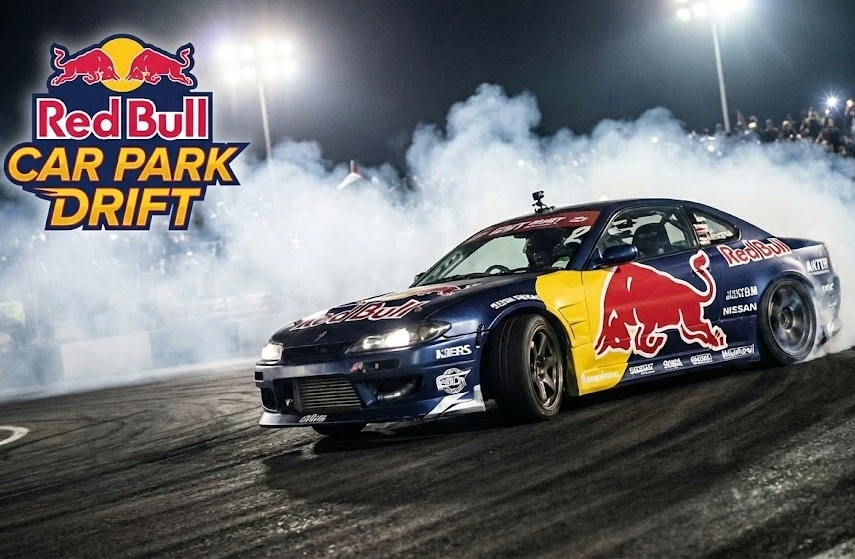 RED BULL CAR PARK DRIFT